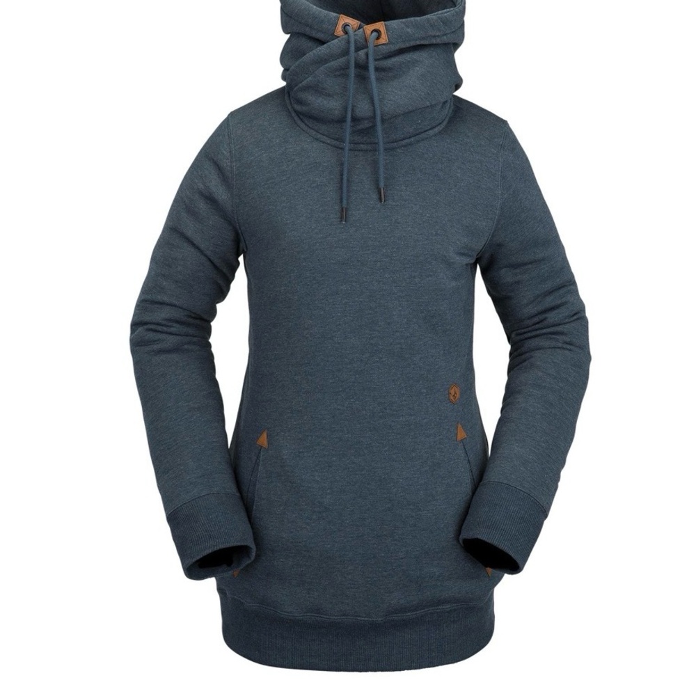 Women's Volcom Tower Pullover size small storm blue